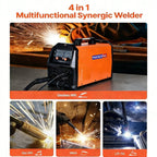 Multifunctional MIG welder with LCD display