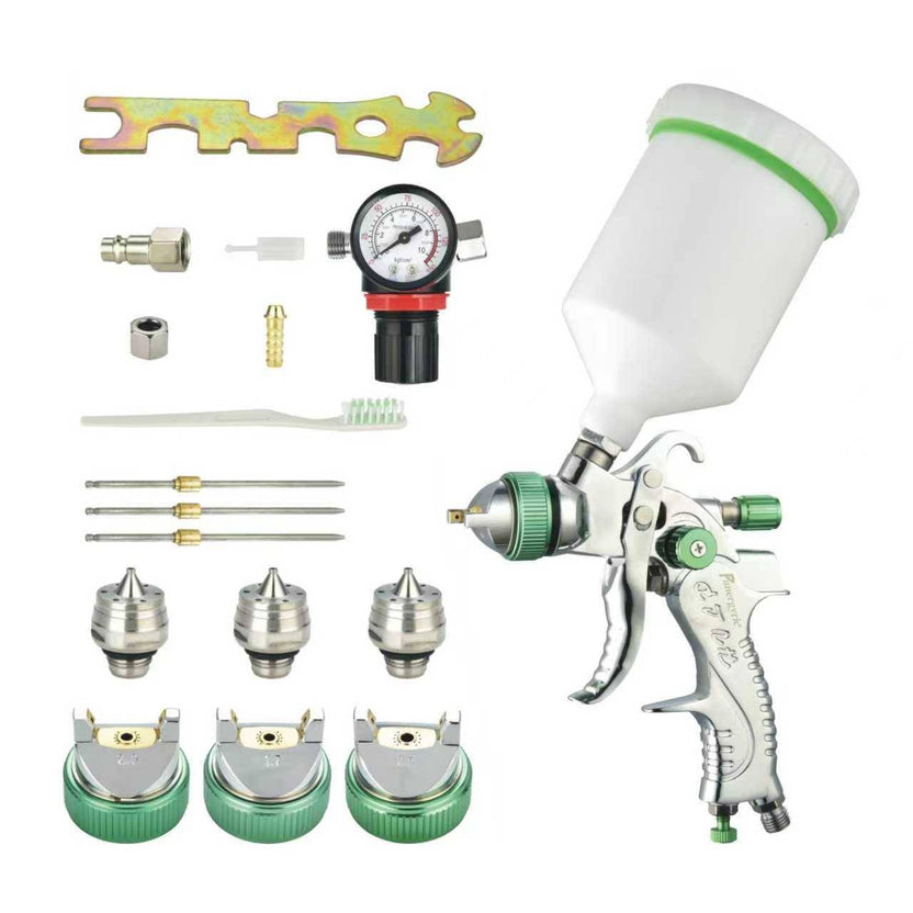 HVLP Air Spray Gun Kit for Automotive, Furniture & Industrial Painting Main image