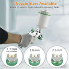 HVLP Air Spray Gun Kit for Automotive, Furniture & Industrial Painting
