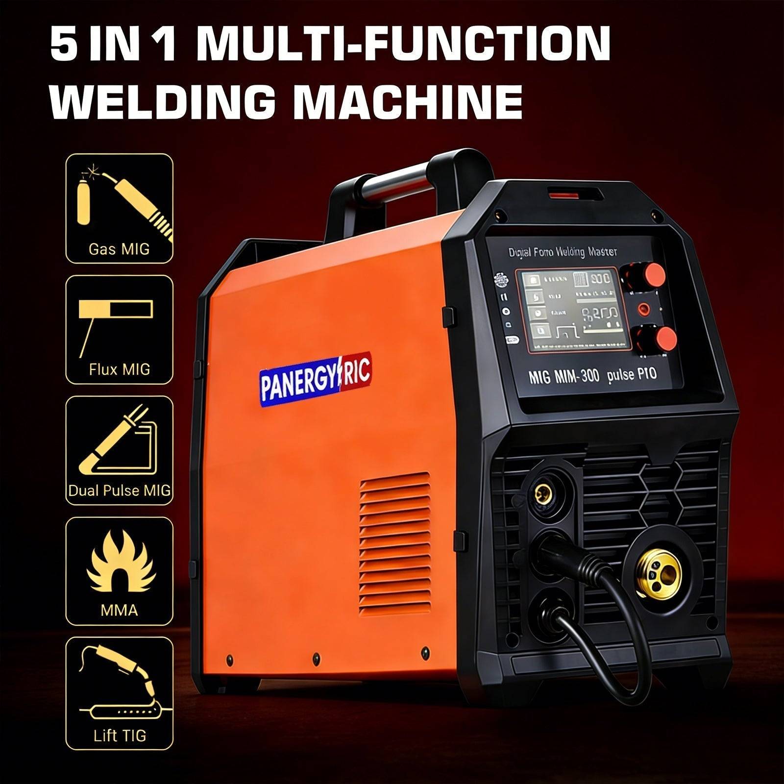 🔥 Powerful 5-in-1 Welding Capability