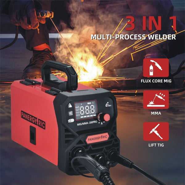 Explore the 160A 3-in-1 Beginner MIG Welder for Easy DIY Projects