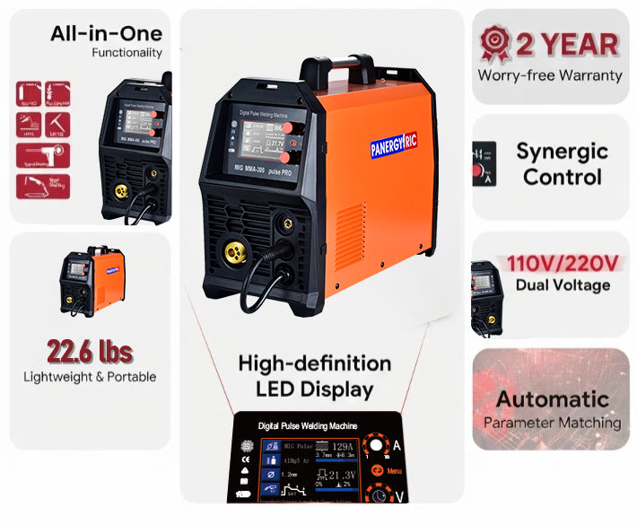 Gas/Flux Core, Lift TIG, Stick 