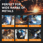 Panergyric MIG welder with large LED panel for DIY projects
